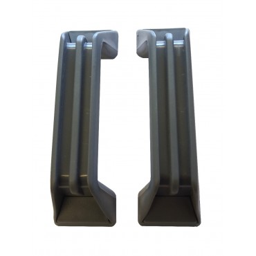 Caravan Grab Handles x 2 - Grey - 137mm Hole Centres