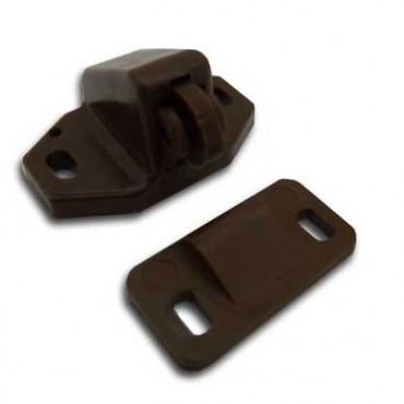 Brown Roller Catch For Caravan Cupboards