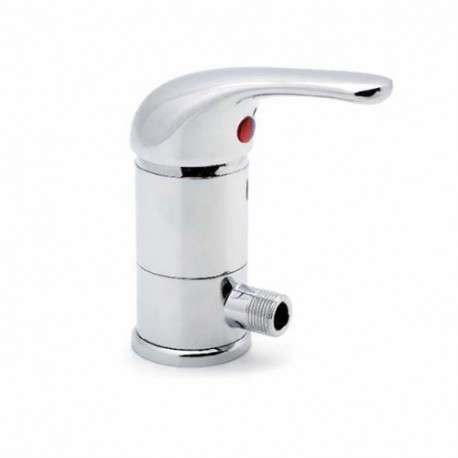 HTD Chrome Single Lever Bathroom Mixer Tap