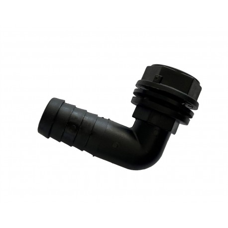 FAWO ¾" 19mm Barbed Stem Elbow Tank Connector