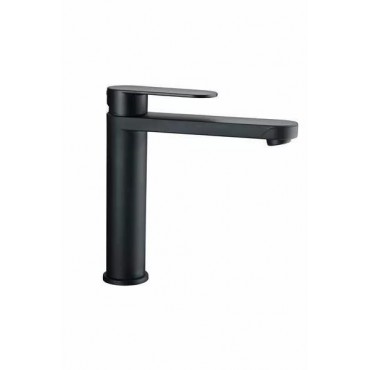 Reich Linea L  Kitchen Black Tap with Microswitch