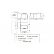 2024 Vango Galli Pro Mid Campervan Driveaway Air Awning - fits 215-255