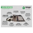 2024 Vango Kela Pro Mid  Motorhome Driveaway Air Awning - fits 255-295