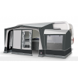 Dorema 340 Omega De Lux All Season Porch Awning - Charcoal Grey