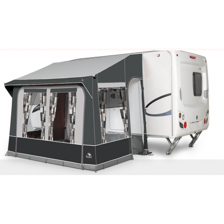 Dorema Quattro 275 Seasonal  Porch Awning - Charcoal / Grey
