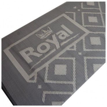 Royal Leisure Luxury Matting 4.5 x 2.5m - Grey - with Deluxe carry bag
