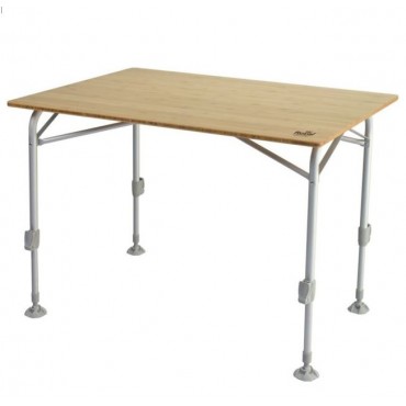 Royal Leisure Deluxe Sustainable Bamboo Table With Adjustable Legs
