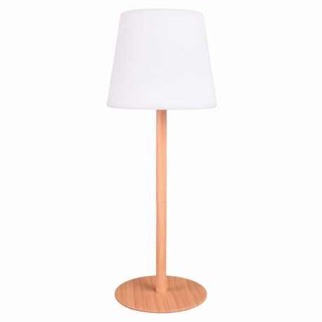 Vechline Shine LED Table Lamp - Wood Finish