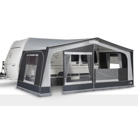 2025 Dorema Monza XL300 - All Season Full Awning - Charcoal