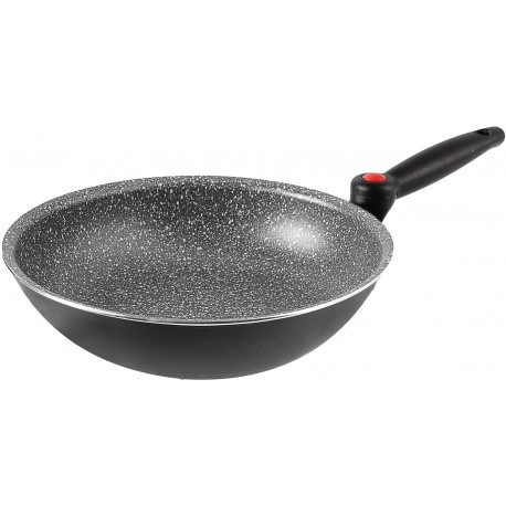 28cm Non-Stick Camping Wok with Folding Handle