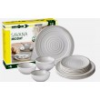 Melamine Dinner Set 12 piece - Savanna Stone