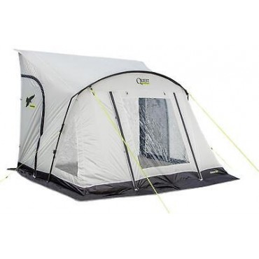 2025 Quest Falcon 325 Poled Caravan Porch Awning - Grey