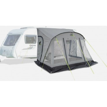 2025 Quest Falcon Pro 390 Lightweight Poled Caravan Porch Awning